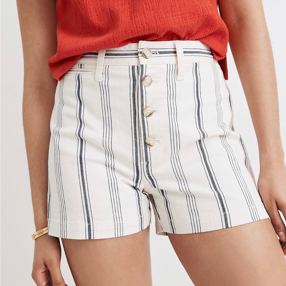 Madewell Emmett Shorts in Stripe